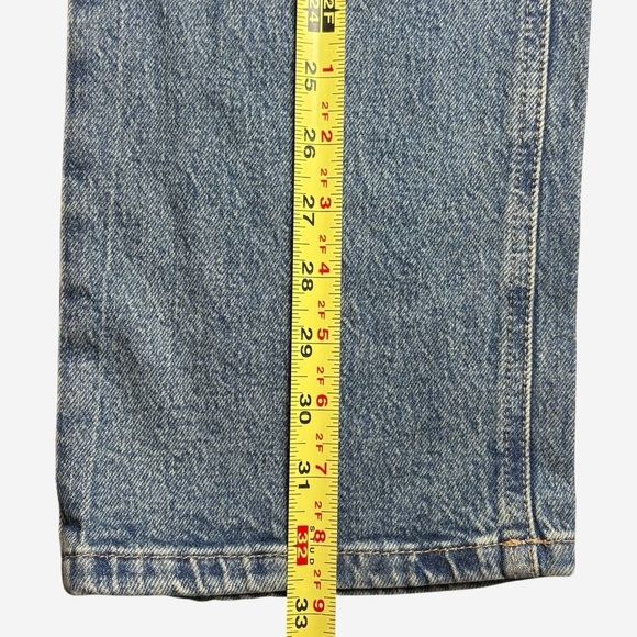 Lauren Ralph Lauren Black Label Mid Rise Straight Leg Jeans Size 4 (4x32) NWOT - Picture 9 of 14